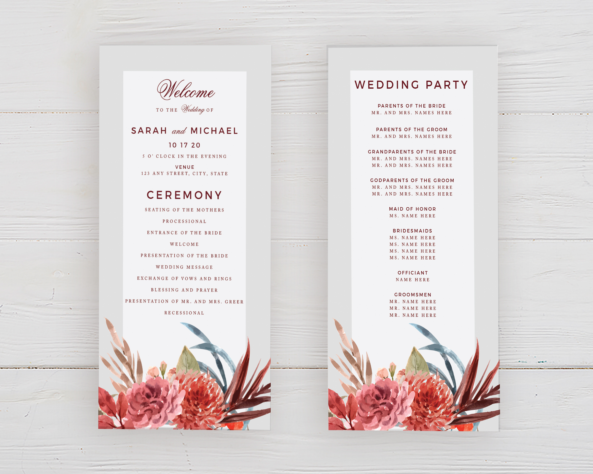 Fresh Blooms Program Go Print Plus